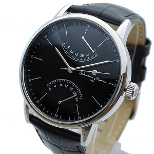 サルバトーレマーラ SALVATORE MARRA 腕時計 メンズ SM19105-SSBK クォーツ ブラック[通販 限定特価 高級腕時計 送料無料] 