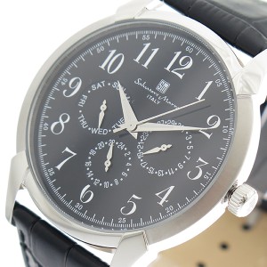 サルバトーレマーラ SALVATORE MARRA 腕時計 メンズ SM18107-SSBK ブラック　[通販 限定特価 高級腕時計 送料無料] 