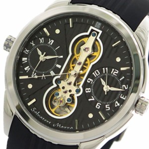 サルバトーレマーラ クオーツ メンズ 腕時計  SM18113-SSBK クォーツ ブラック[通販 限定特価 高級腕時計 送料無料] 