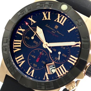  サルバトーレマーラ クオーツ メンズ 腕時計  SM18118-PGBK 　[通販 限定特価 高級腕時計 送料無料]
