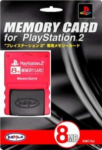 【送料無料】【中古】PS2 プレイステーション2 メモリーカード(赤)for PlayStation2 マジックゲイト コトブキシステム レッド
