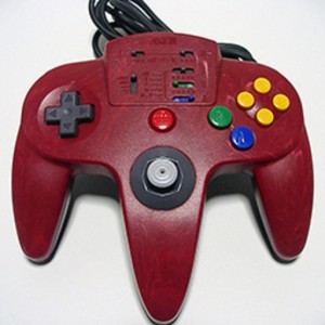 【送料無料】【中古】N64 任天堂64 アスキーパッド64 ピンクマーブル コントローラー