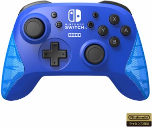 【送料無料】【中古】Nintendo Switch 【任天堂ライセンス商品】ワイヤレスホリパッド for Nintendo Switch ブルー （箱説付き）