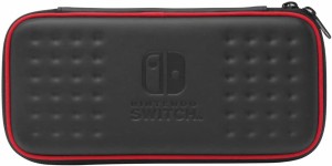 【送料無料】【中古】Nintendo Switch 【Nintendo Switch対応】タフポーチ for Nintendo Switch ブラック×レッド ケース