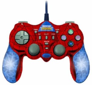 【送料無料】【中古】PS2 プレイステーション2 Marvel スパイダーマン マーブル コントローラー