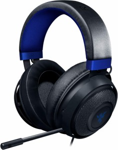 【欠品あり】【送料無料】【中古】PC Razer Kraken ゲーミング ヘッドセット Console PC PS4 Switch 対応 有線 Black&Blue RZ04-02830500