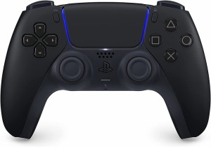 【送料無料】【中古】PS5 PlayStation 5 【純正品】DualSense ワイヤレスコントローラー ミッドナイト ブラック (CFI-ZCT1J01) 