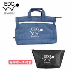 EDWIN GOLF ミニトート EDBB-3482 （ネイビー）保冷用ポーチ付き カートバッグ TOTE BAG  エドウィン レザックス LEZAX