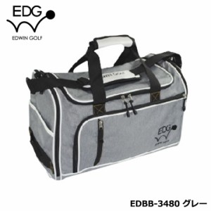 EDWIN GOLF ボストンバッグ EDBB-3480（グレー） BOSTON BAG  エドウィン レザックス LEZAX