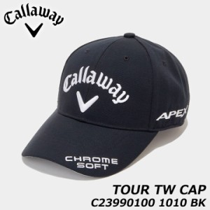 【2023モデル】キャロウェイ C23990100 ツアーキャップ 1010(BK) JM 23 帽子 吸水速乾スベリ CALLAWAY TOUR TW CAP 23 JM MENS 20p