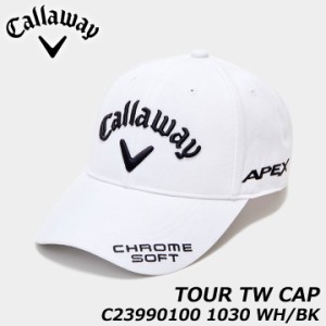 【2023モデル】キャロウェイ C23990100 ツアーキャップ 1030(WHBK) JM 23 帽子 吸水速乾スベリ CALLAWAY TOUR TW CAP 23 JM MENS 20p