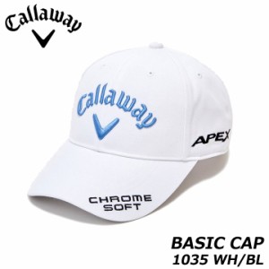 【2023モデル】キャロウェイ C23990100 ツアーキャップ 1035(WH/BL) JM 23 帽子 吸水速乾スベリ CALLAWAY TOUR TW CAP 23 JM MENS 20p