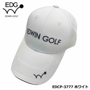 EDWIN GOLF   ゴルフキャップ EDCP-3777（ホワイト） メガネホルダー BOSTON BAG  エドウィン レザックス LEZAX