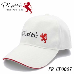 【2024モデル】ピレッティ PR-CP0007 ゴルフ アンストラクチャード キャップ ホワイト Unstructured Cap Piretti