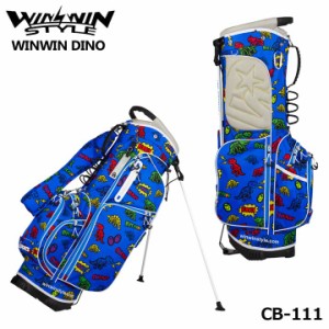 ウィンウィンスタイル CB-111 ウィンウィン ディノ ブルー ゴルフキャディバッグ