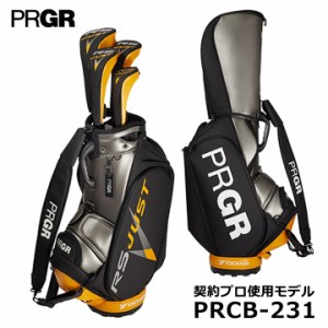 【2022モデル】プロギアゴルフ PRCB-231 契約プロ使用モデル キャディバッグ＆ヘッドカバーセット 9.5型 5.1Kg PRGR