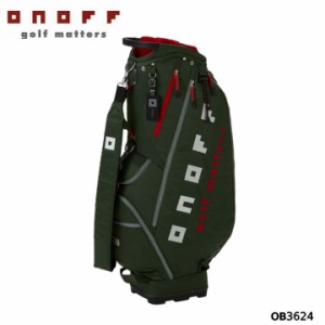 オノフ OB3624-69 ディープグリーン カート型 キャディバッグ Caddie Bag 9型 2.7kg 47インチ対応 ONOFF