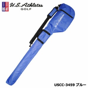 USアスリート USCC-3459 クラブケース   ブルー（5-6本収納可能） U.S.Athletes