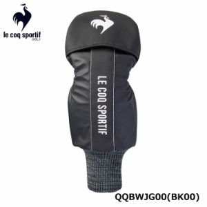 【2023モデル】ルコック QQBWJG00 ドライバー用 ヘッドカバー ブラック le coq sportif GOLF BK00 HEAD COVER