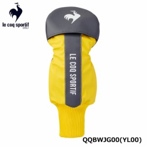 【2023モデル】ルコック QQBWJG00 ドライバー用 ヘッドカバー イエロー le coq sportif GOLF YL00 HEAD COVER