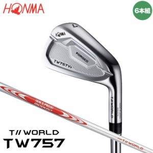 【2022モデル】本間ゴルフ ツアーワールド TW757 Vx アイアン 6本組(#5~P) シャフト：N.S.PRO MODUS3 TOUR 105 スチール HONMA 20p