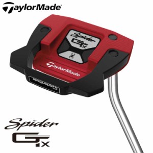 【2023モデル】テーラーメイド スパイダー GTX レッド シングルベンド パター 日本正規品 TaylorMade Spider GTX RED SINGLE BEND