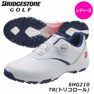 【レディース】ブリヂストンゴルフ SHG210 ゼロ・スパイク バイター ライト  TR(トリコロール) ゴルフ スパイクレスシューズ BOA BRIDGES