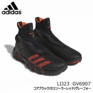 アディダス LIJ23-GV6907 コードカオス レースレス コアブラック/セミソーラーレッド/グレーフォー adidas