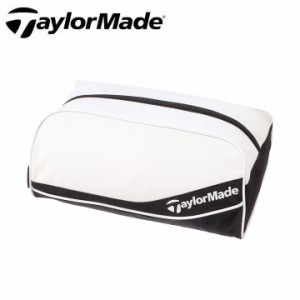 【2024モデル】テーラーメイド UN069 トゥルーライト シューズケース ホワイト/ブラック U26001 WHITE/BLACK TRUE-LITE SHOE BAG Taylorm