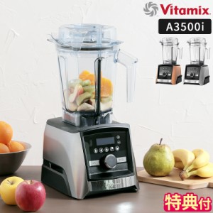 【特典付】ミキサー フードプロセッサー バイタミックス Vitamix A3500i S VM0188 ジューサー ブレンダー スムージー 離乳食 氷 正規品