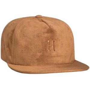 camel suede hat