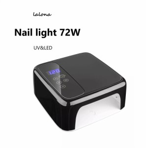 ラローナ[ LALONA ] コードレススタイリッシュネイルライト602Pro ( 72W ) ( UV/LED )ジェルネイル/ネイルライト/UVライト/センサー付/レ