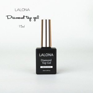 ラローナ [ LALONA ] New ダイヤモンドトップジェル ( 15ml ) ポリッシュ / ジェルネイル /トップ/レジントップ / トップコート / ノンワ