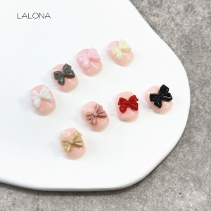 ラローナ [ LALONA ]リボンパーツ ( 8種 )ジェルネイル/ネイル/セルフネイル/ネイルパーツ/韓国ネイル