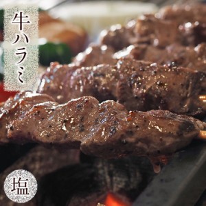 牛串 牛ハラミ 塩 5本 BBQ 焼き肉 バーベキュー 焼鳥 肉 お中元 ギフト 贈り物 生 チルド