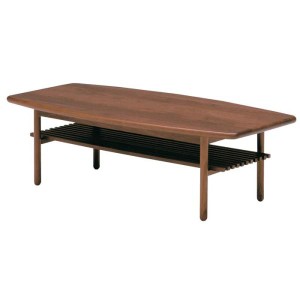 リビングテーブル おしゃれ 収納 ローテーブル センターテーブル 120 木製 無垢 オーク 大川家具 送料無料