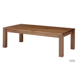 リビングテーブル 100×60 日本製 無垢 木製 ウォールナット 長方形 ローテーブル（脚はA〜Cの3タイプより選択）大川家具