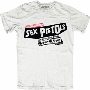 送料無料 Sex Pistols セックス・ピストルズ Tシャツ 日本公演 勝手に来やがれ シド・ビシャス パンク メンズ バンドTシャツ ロックTシャ