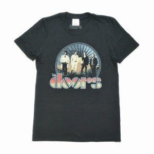 THE DOORS ドアーズ  Tシャツ ヴィンテージ FIELD ブラック 送料無料 バンドTシャツ 