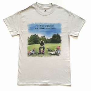 George Harrison ジョージ・ハリスン All Things Must Pass ライトグレー Tシャツ