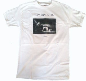 送料無料 メール便 JOY DIVISION　ジョイ・ディヴィジョン Tシャツ CLOSER ホワイト メンズ バンドTシャツ ロックTシャツTシャツ