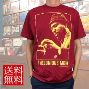 送料無料 メール便 THELONIOUS MONK セロニアス・モンク Tシャツ フォト メンズ ジャズTシャツ