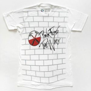 PINK FLOYD ピンク・フロイド Tシャツ THE WALL ホワイト メンズ バンドTシャツ 送料無料