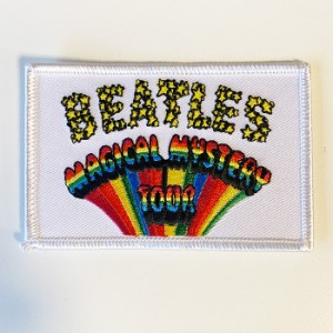 ワッペン パッチ The Beatles ビートルズ MAGICAL MYSTERY TOUR ワッペン ロックワッペン　バンドワッペン 丸型 メール便 送料無料