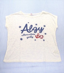 アルジー ALGY 半袖Tシャツ 160cm トップス 女の子 ジュニア キッズ 子供服 中古