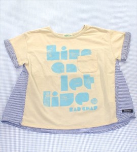 ラッドチャンプ RADCHAP 半袖Tシャツ 110cm トップス キッズ 女の子 子供服 中古