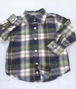 ギャップ GAP 長袖シャツ 90cm トップス 男の子 キッズ 子供服 中古