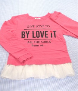 バイラビット by LOVEIT トレーナー 150cm トップス 女の子 キッズ ジュニア 子供服 中古