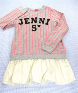 ジェニィ Jenni ワンピース 長袖 150cm オールインワン 女の子 ジュニア キッズ 子供服 中古