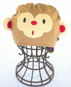 ソゾ SOZO 帽子 ハット サル ベージュ系 1〜2歳 新品 雑貨 小物 キッズ 男の子 子供服 中古